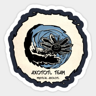 Axolotl Team 11 Sticker